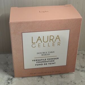 Laura Geller Double Take Baked Versatile Powder Foundation LIGHT NIB